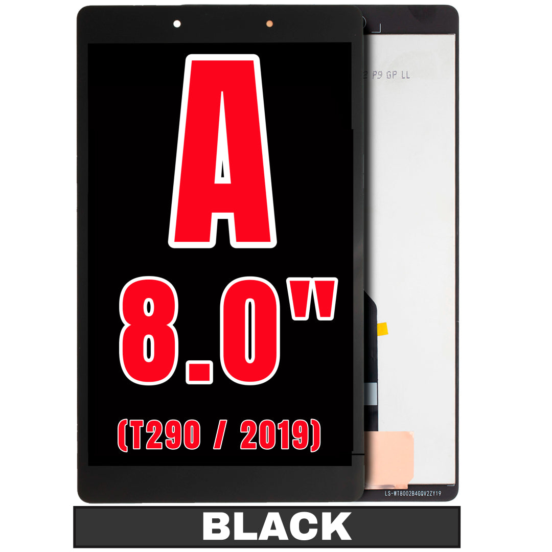 For Galaxy Tab A 8.0" (T290 / 2019) LCD Screen Replacement Without Frame / Wifi Version (Black)