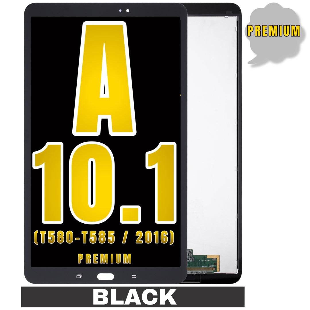 For Galaxy Tab A 10.1" (T580-T585 / 2016) LCD Screen Replacement Without Frame (Premium) (Black)