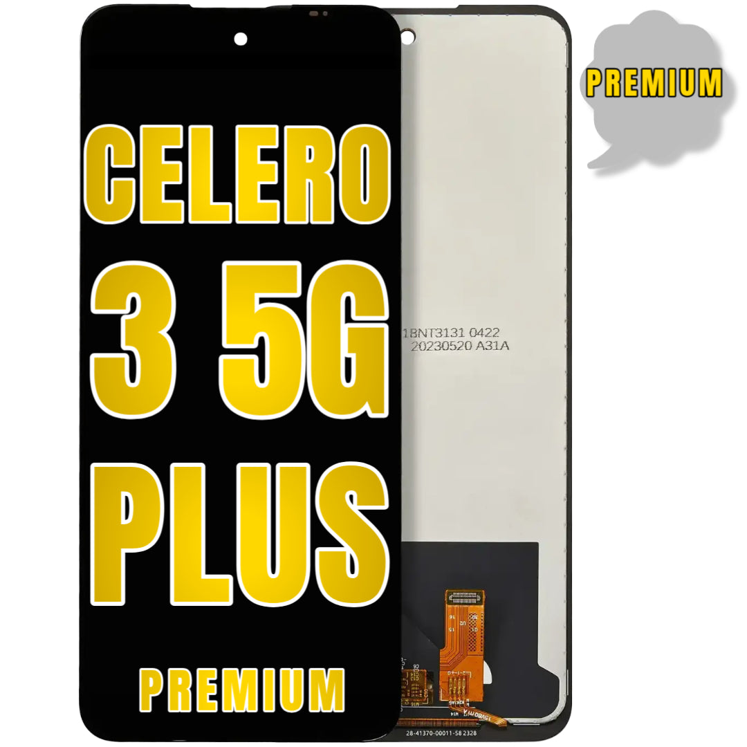 For Boost Mobile Celero 3 5G Plus (2024) LCD Screen Replacement Without Frame (Premium) (All Colors)