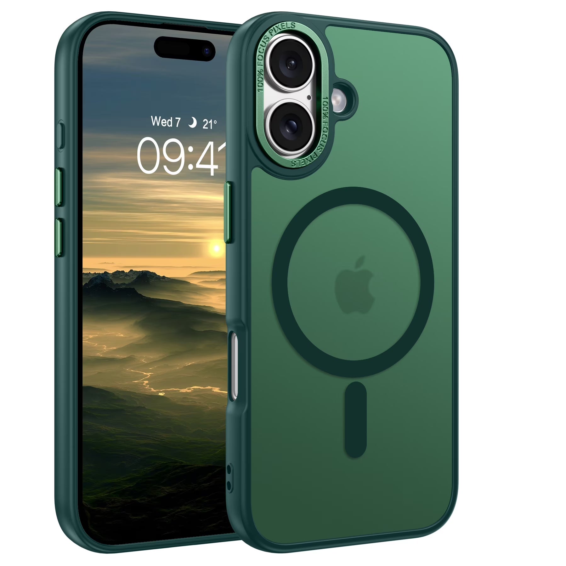 For iPhone 17 / 17 Air / 17 Pro / 17 Pro Max Frosted MagSafe Shockproof Cases (All Colors)