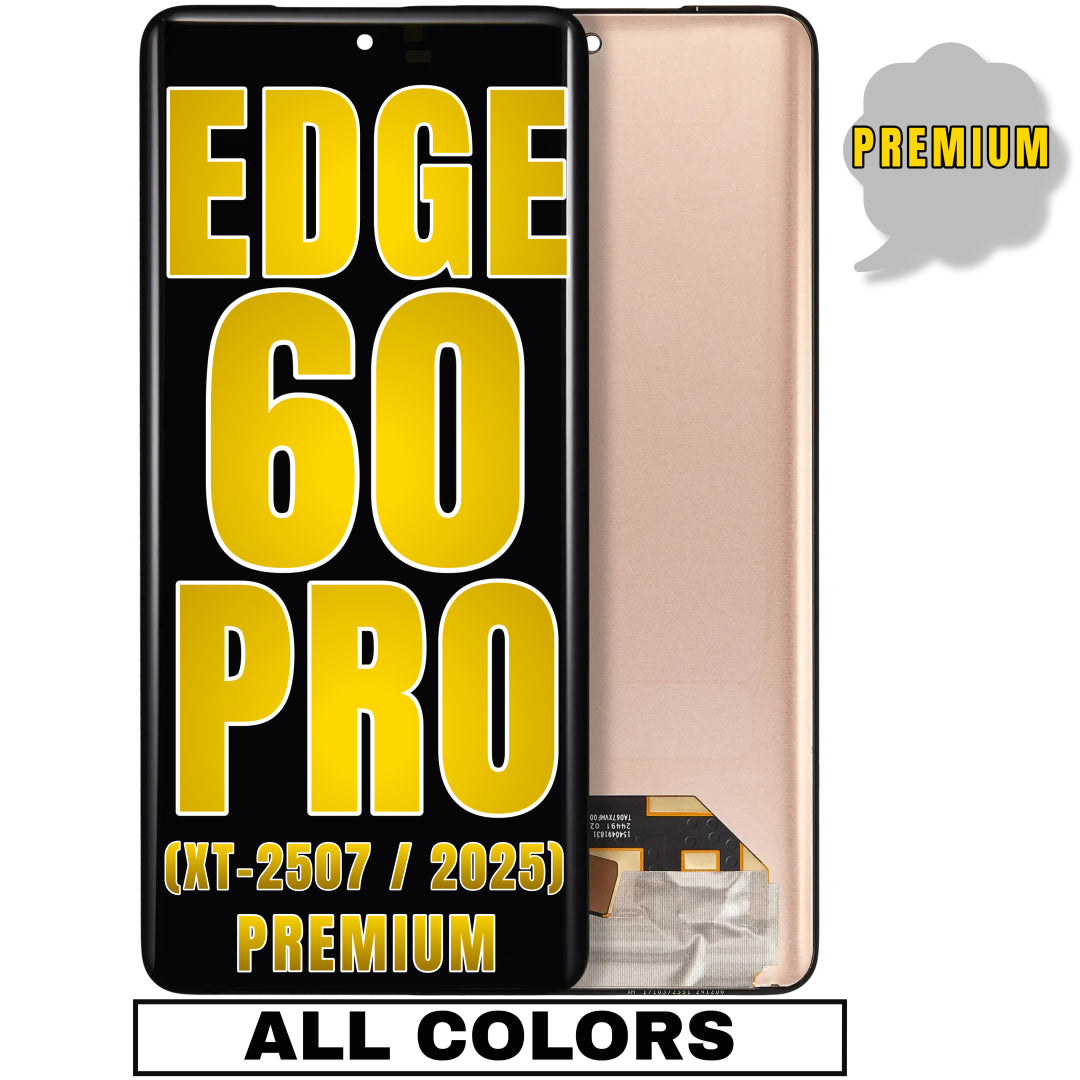 For Moto Edge 60 Pro (XT-2507 / 2025) OLED Screen Replacement Without Frame (Premium) (All Colors)