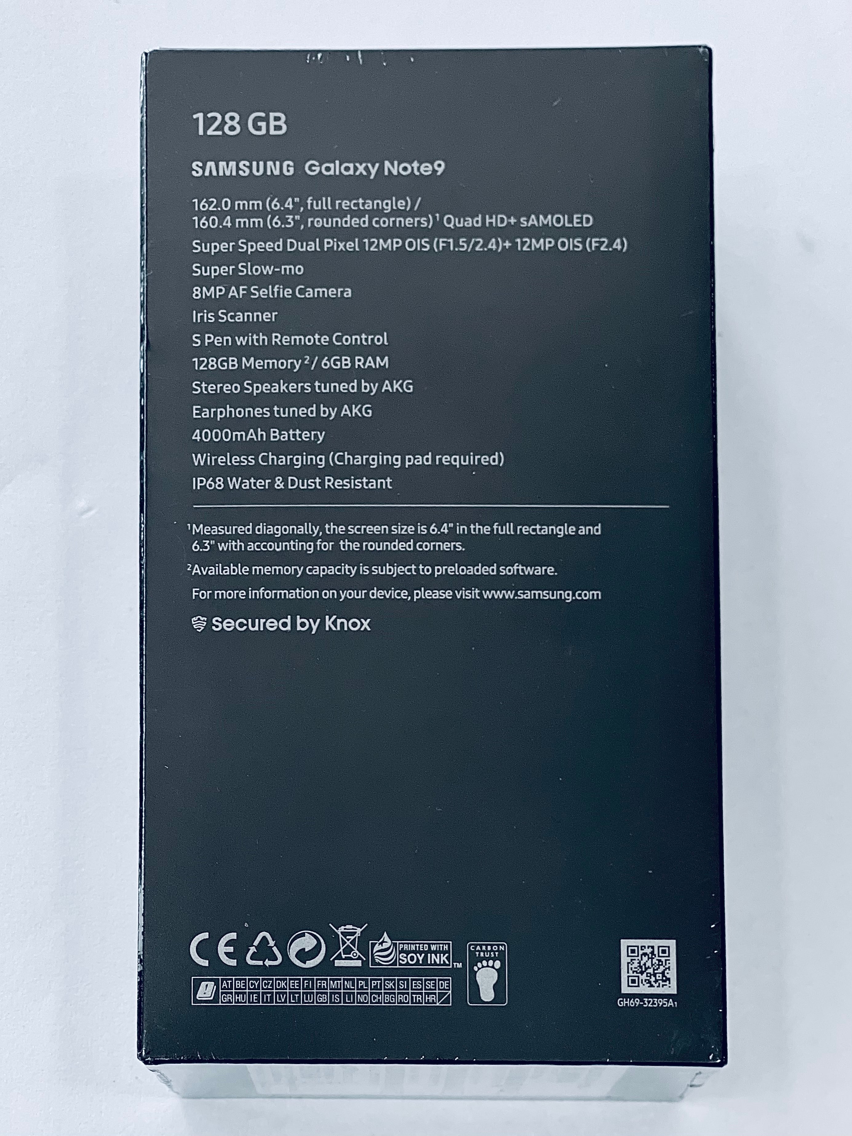 Samsung Note 9 Factory Unlock (All Colors)