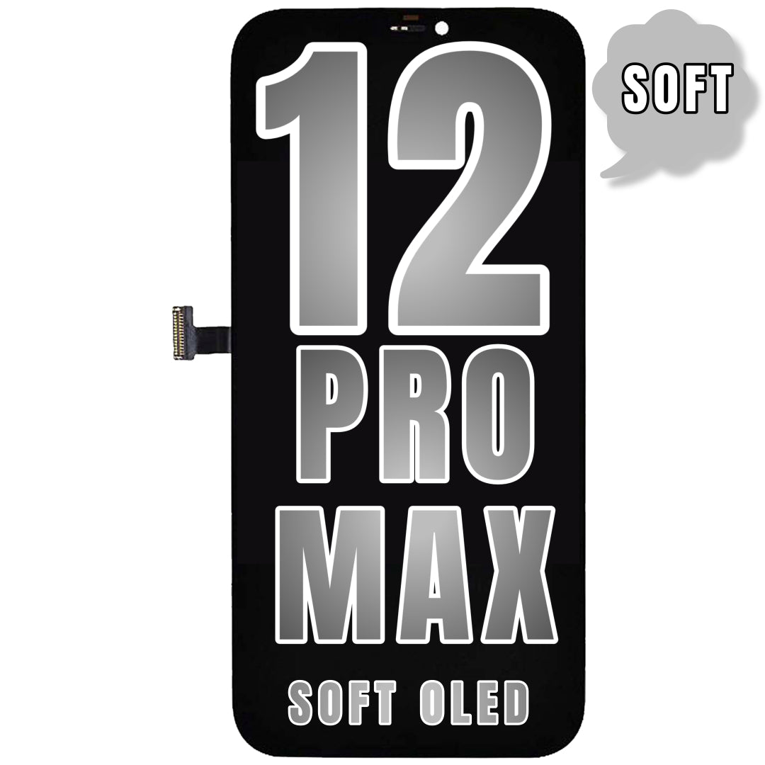 For iPhone 12 Pro Max OLED Screen Replacement (Soft Oled V1)