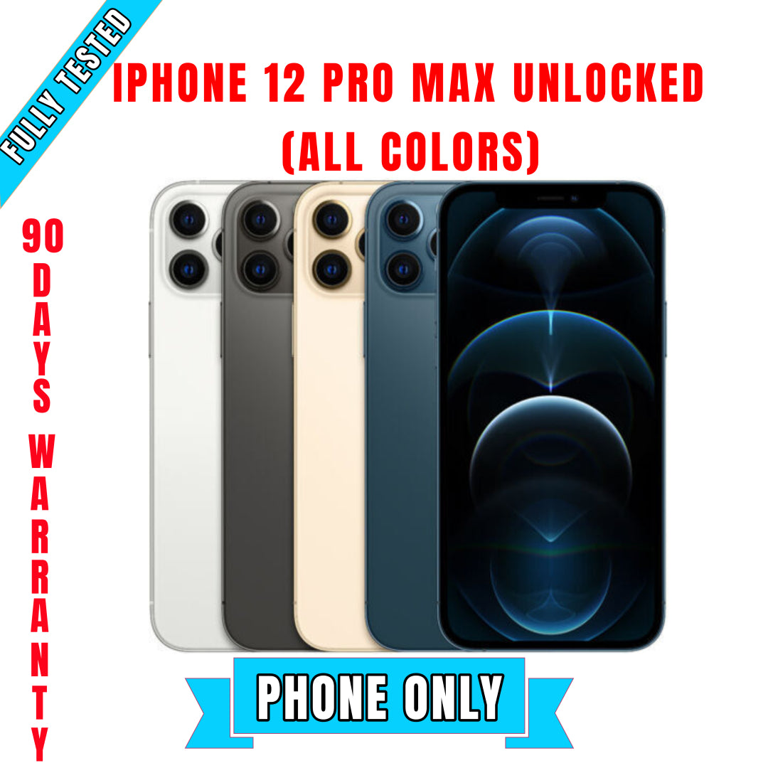 iPhone 12 Pro Max Factory Unlocked (All Colors)