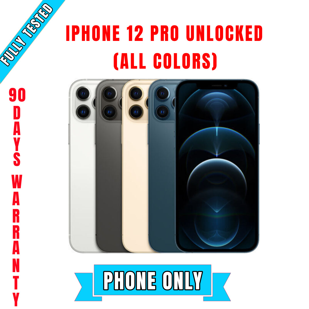 iPhone 12 Pro Factory Unlocked (All Colors)