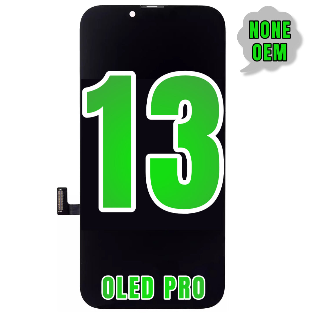 For iPhone 13 OLED Screen Replacement / NONE OEM (Support Diagnostic Screen) (Oled Pro)