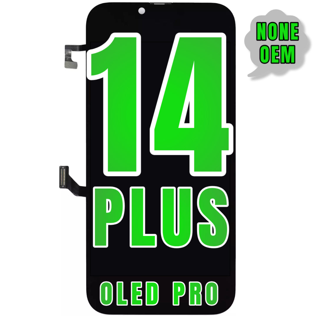 For iPhone 14 Plus OLED Screen Replacement / NONE OEM (Support Diagnostic Screen) (Oled Pro)
