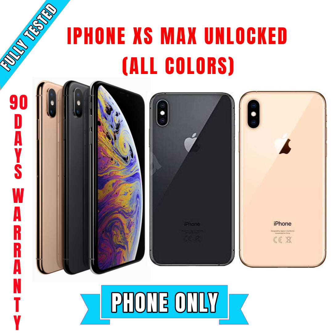 iPhone XS Max Factory Unlocked (All Colors)