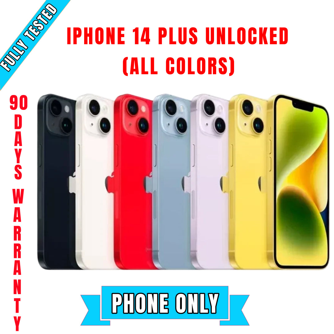 iPhone 14 Plus Factory Unlocked (All Colors)