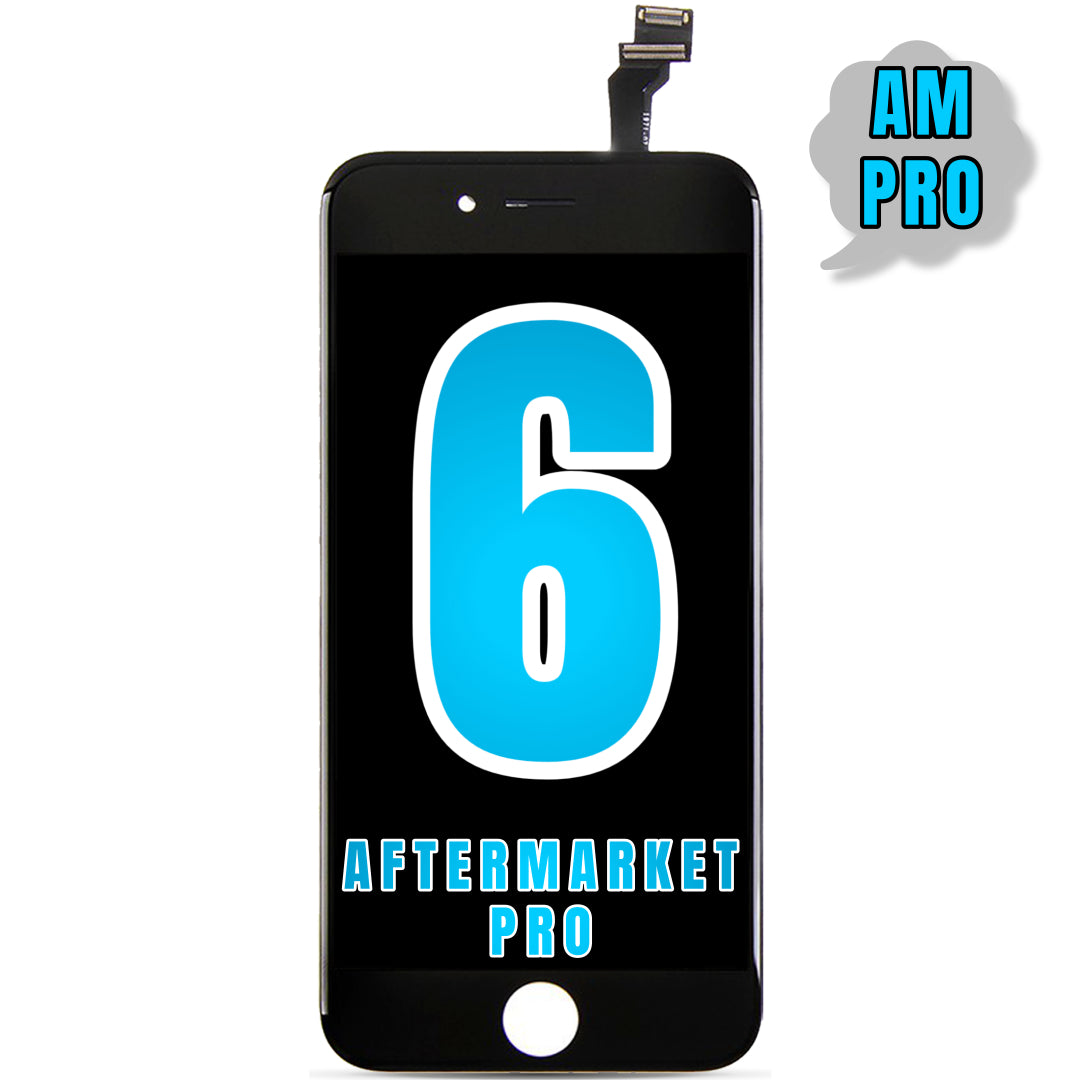 For iPhone 6 LCD Screen Replacement (Aftermarket Pro) (Black)