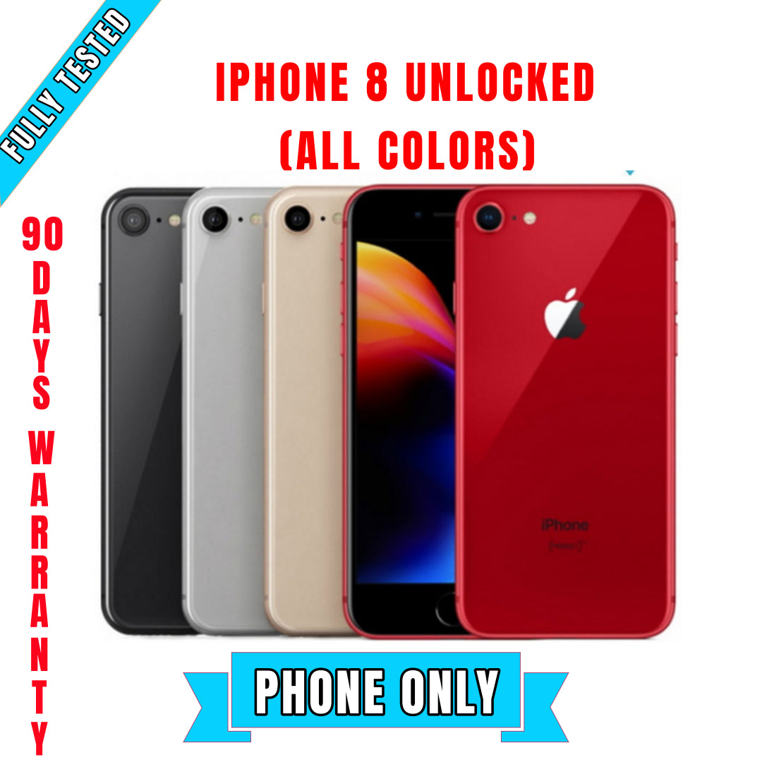 iPhone 8 Factory Unlock (All Colors)
