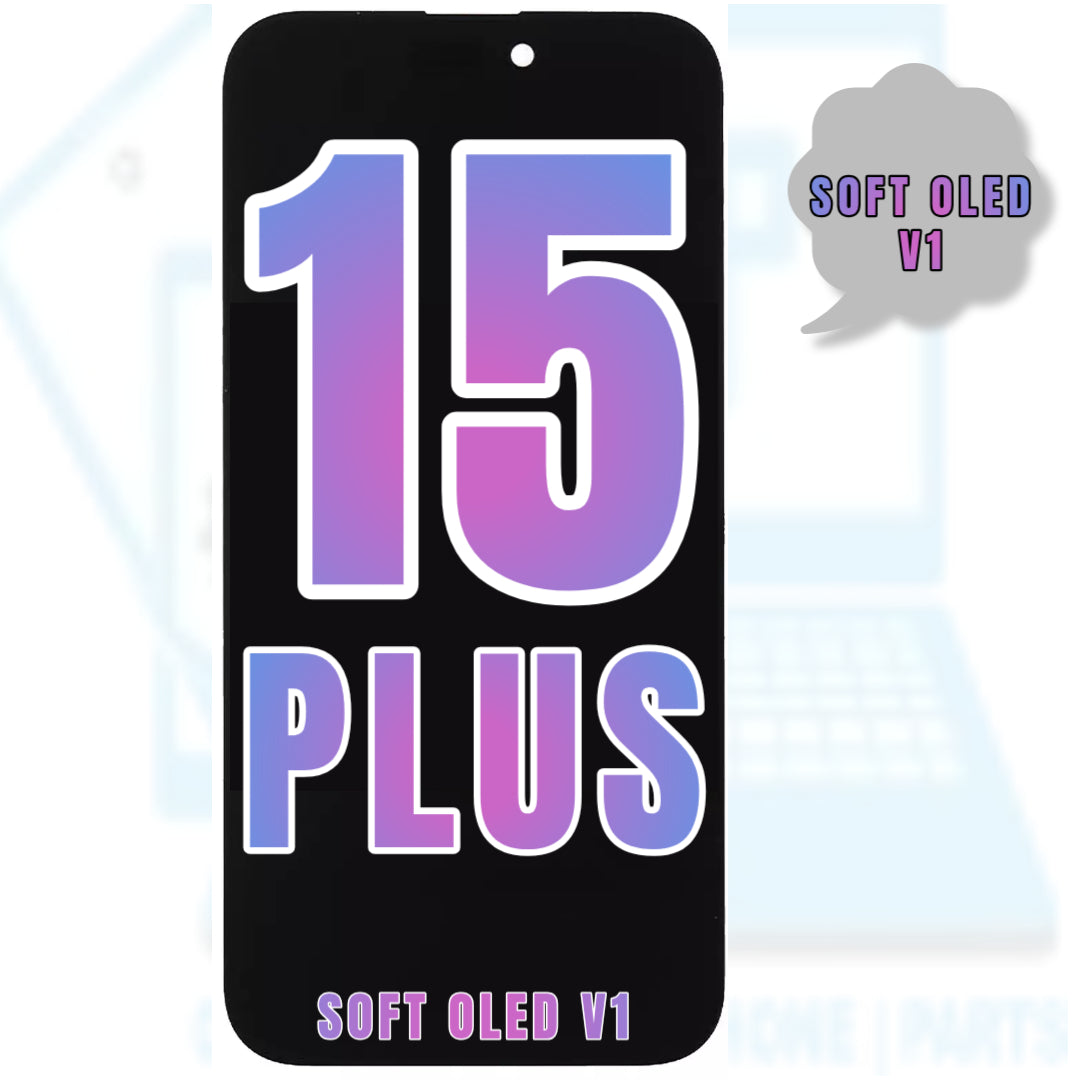 For iPhone 15 Plus OLED Screen Replacement (Soft Oled V1)