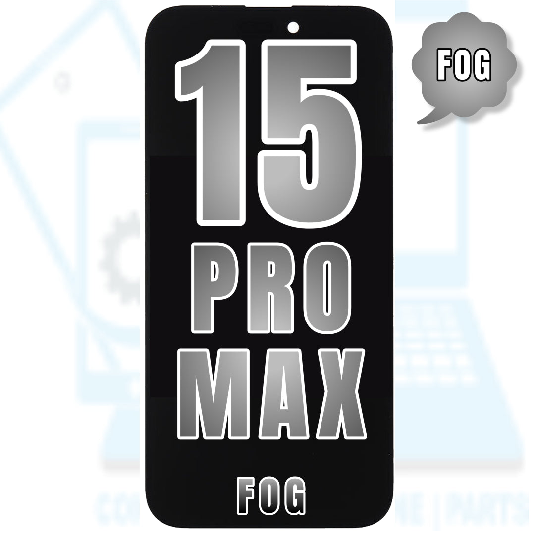 For iPhone 15 Pro Max OLED Screen Replacement With Touch IC Pre-Installed (FOG)