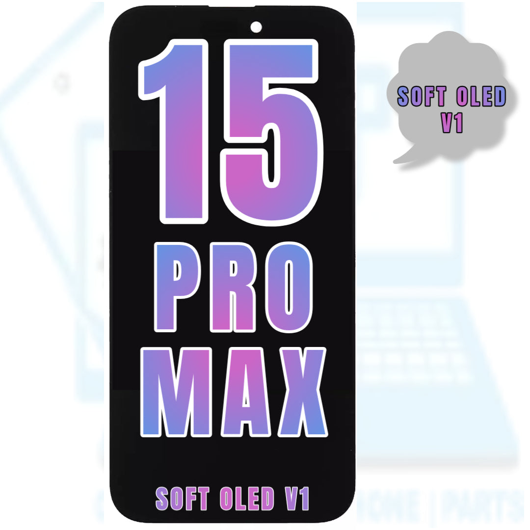 For iPhone 15 Pro Max OLED Screen Replacement (Soft Oled V1)