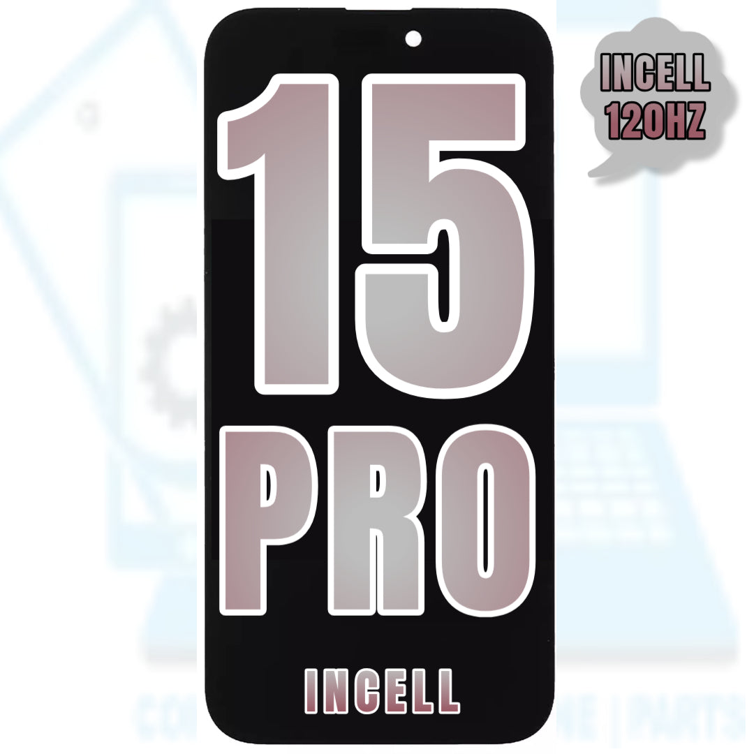 For iPhone 15 Pro LCD Screen Replacement (Aftermarket | Incell / 120HZ)