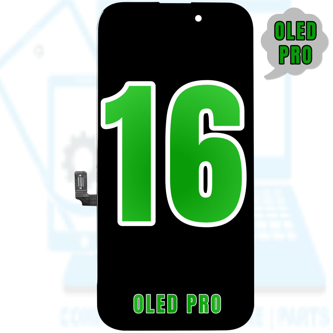 For iPhone 16 OLED Screen Replacement (Oled Pro)
