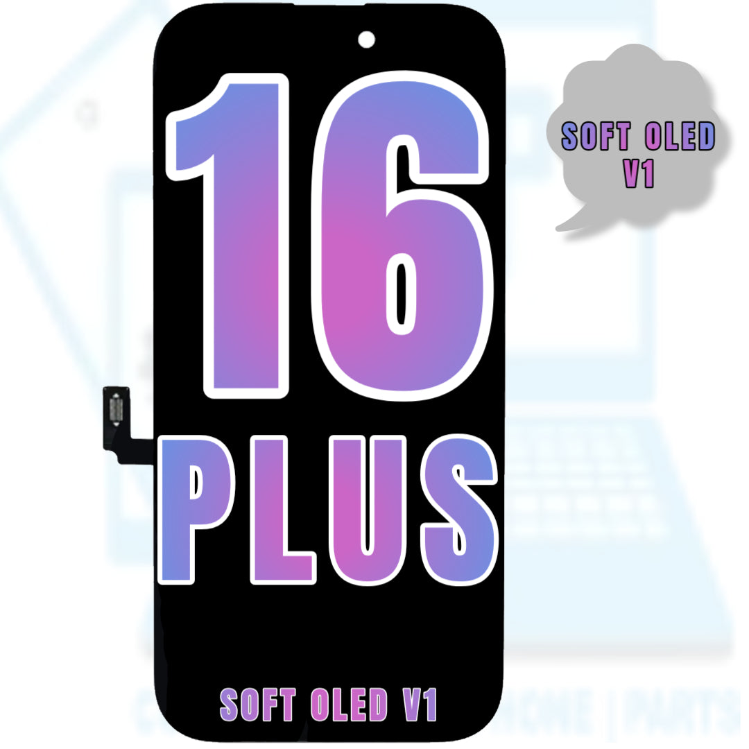 For iPhone 16 Plus OLED Screen Replacement (Soft Oled V1)
