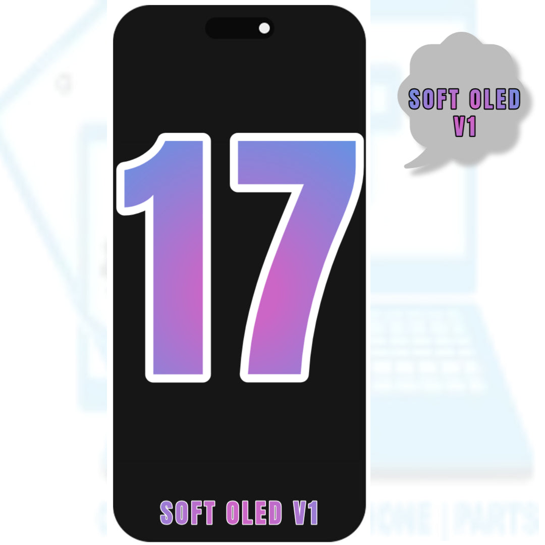 For iPhone 17 OLED Screen Replacement (Soft Oled V1)
