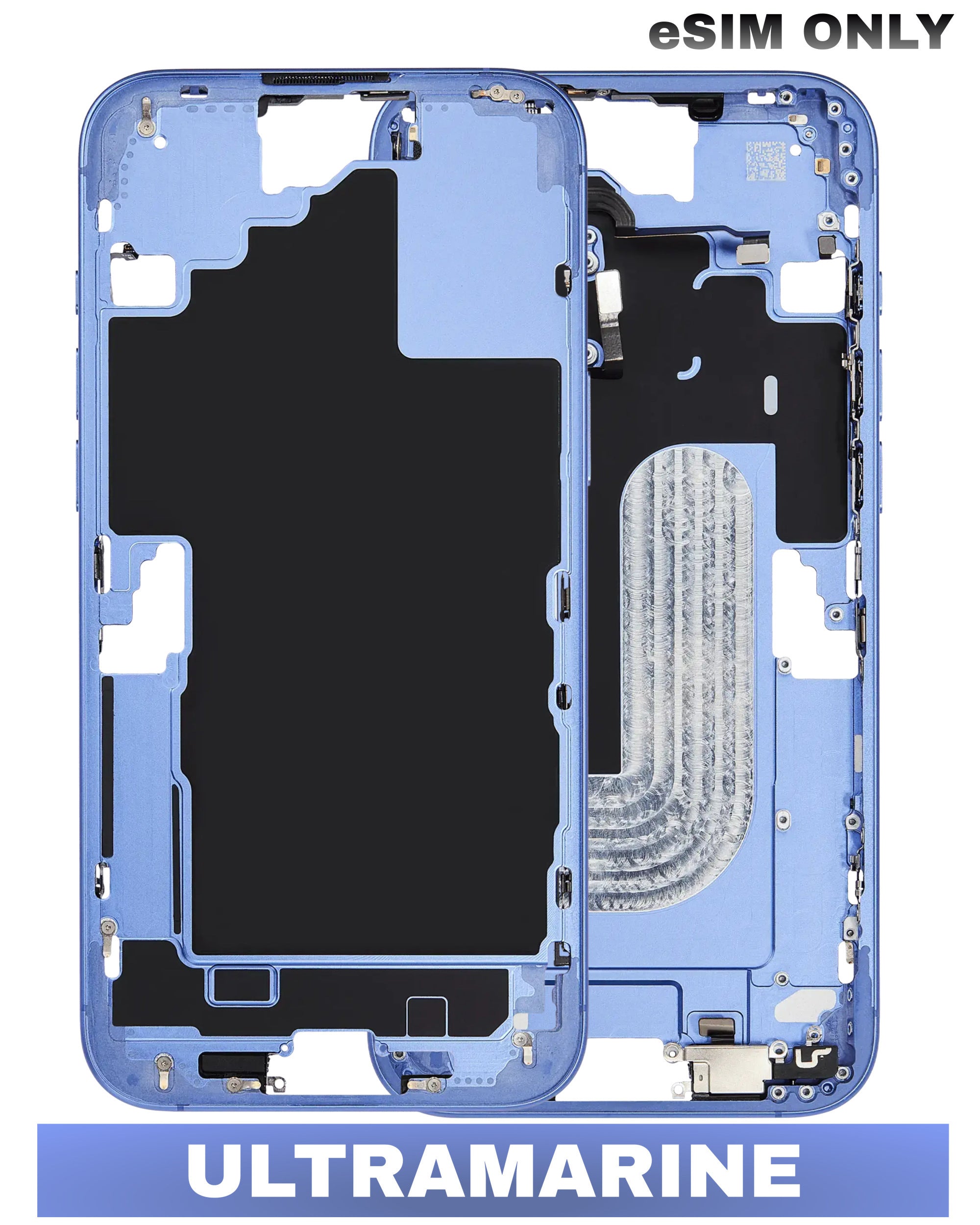 For iPhone 16 Plus Mid-Frame Housing Replacement / US Version (No Small Parts) (All Color)