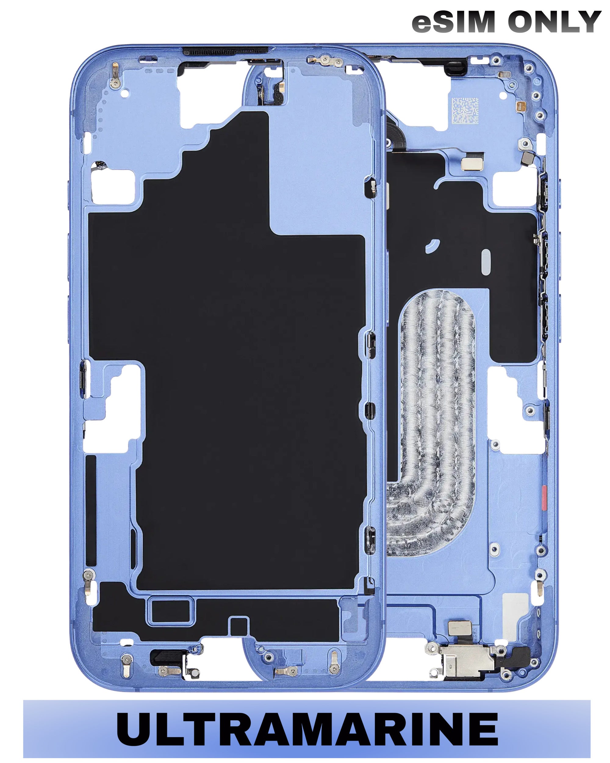 For iPhone 16 Mid-Frame Housing Replacement / US Version (No Small Parts) (All Color)