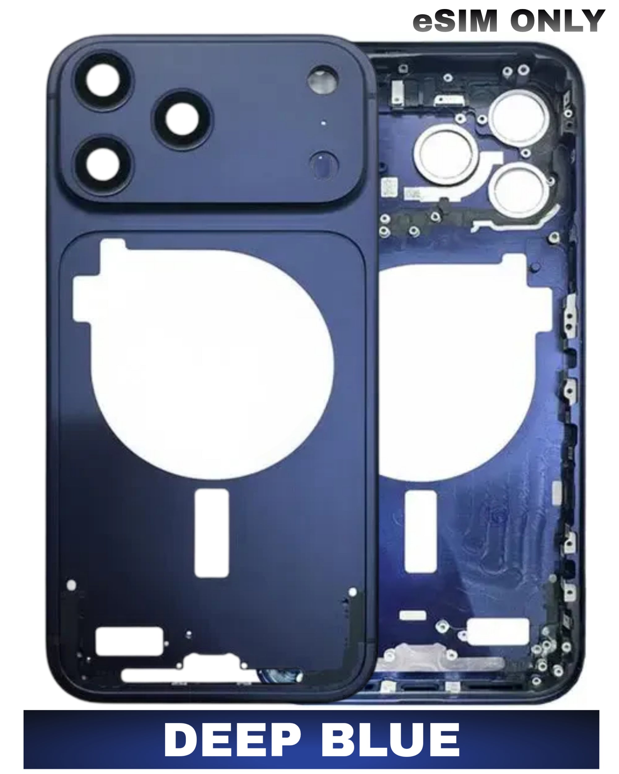 For iPhone 17 Pro Max Mid-Frame Housing Replacement / US Version (No Small Parts) (All Color)