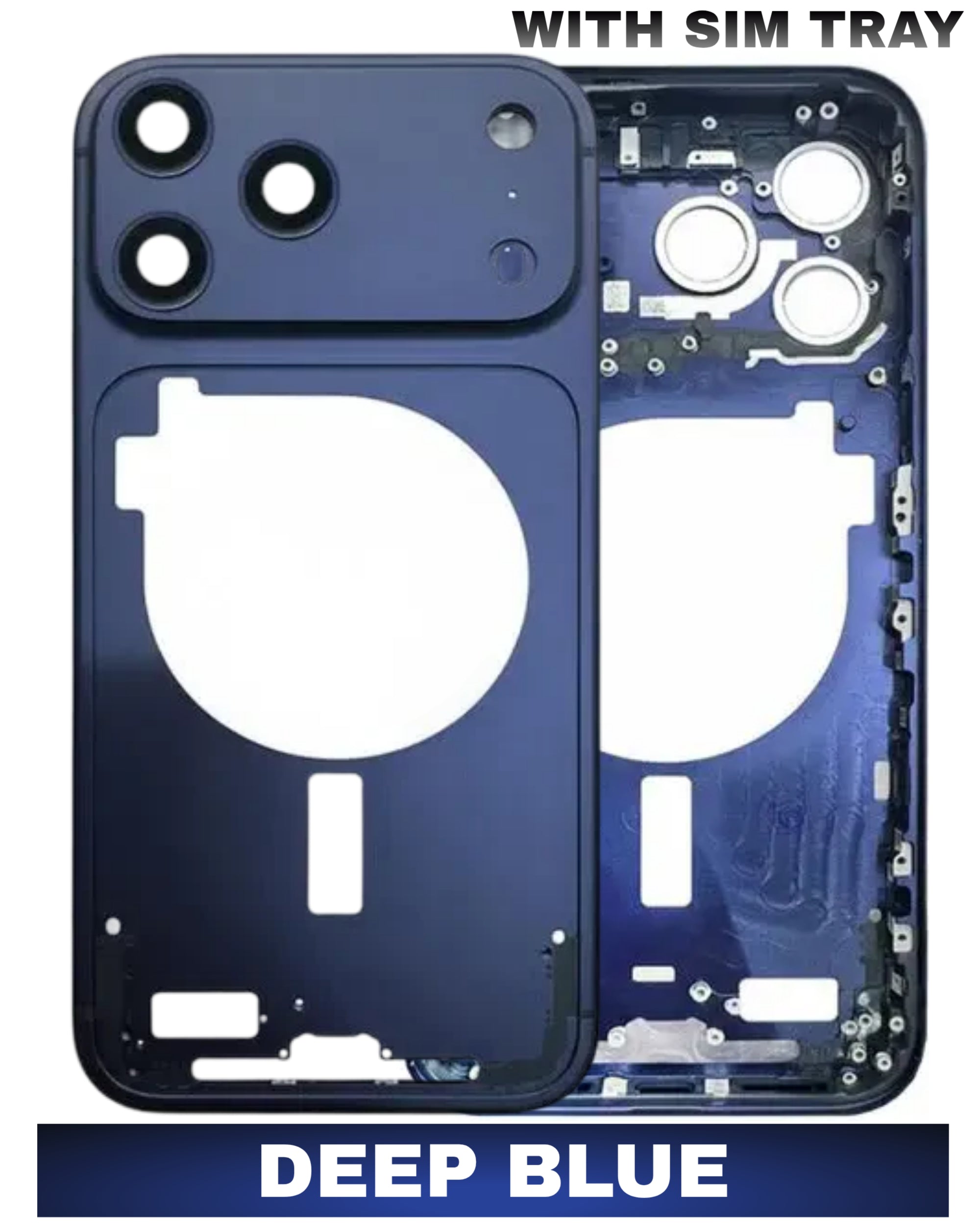 For iPhone 17 Pro Mid-Frame Housing Replacement / International Version (No Small Parts) (All Color)