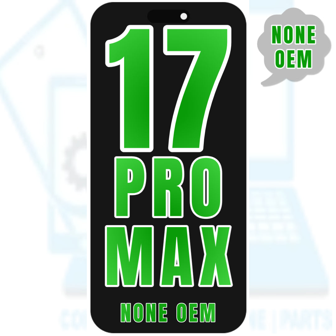 For iPhone 17 Pro Max OLED Screen Replacement / NONE OEM (Support Diagnostic Screen) (Oled Pro)