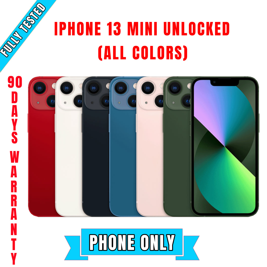 iPhone 13 Mini Factory Unlock (All Colors)