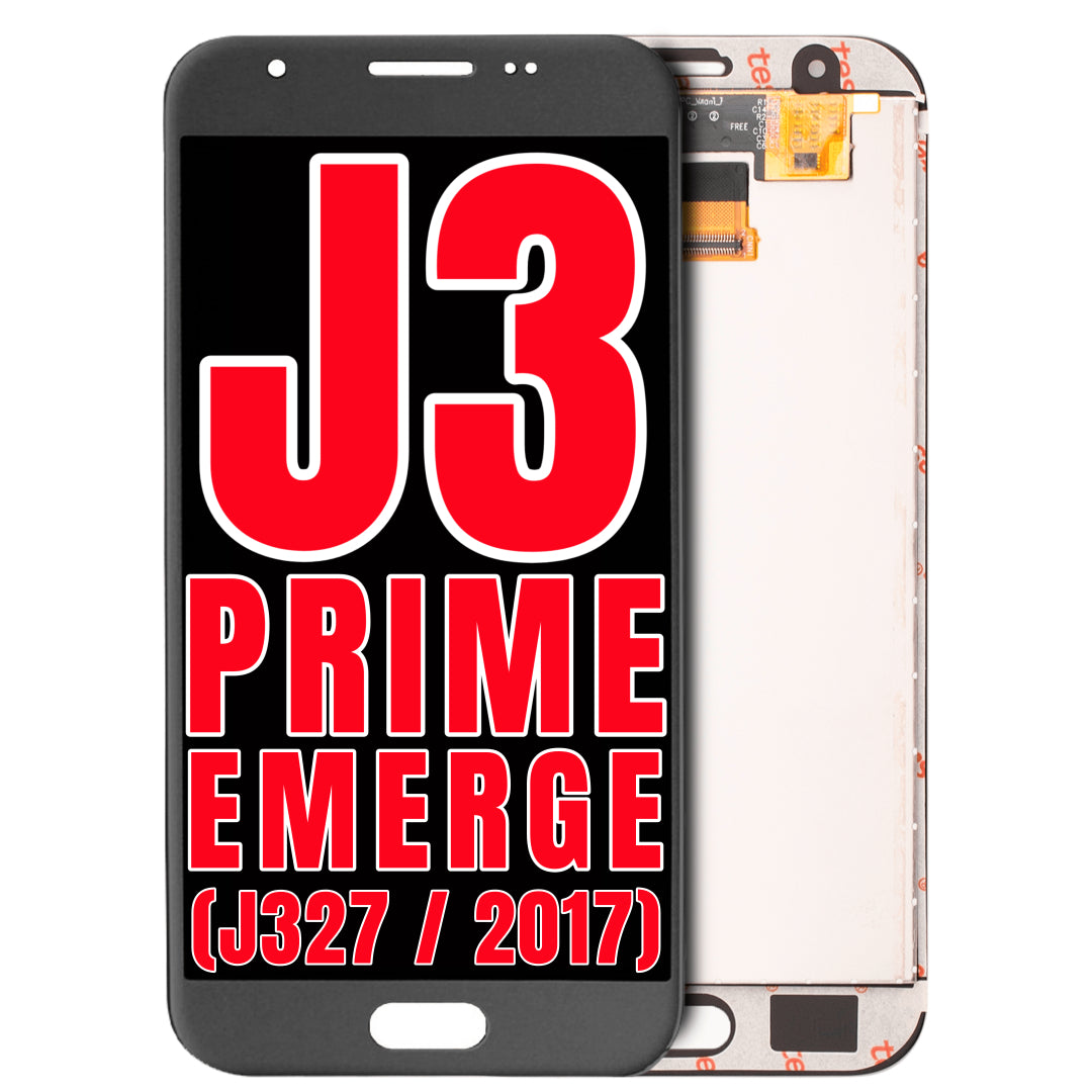 For Samsung Galaxy J3 Prime / Emerge (J327 / 2017) OLED Screen Replacement Without Frame (Grey)