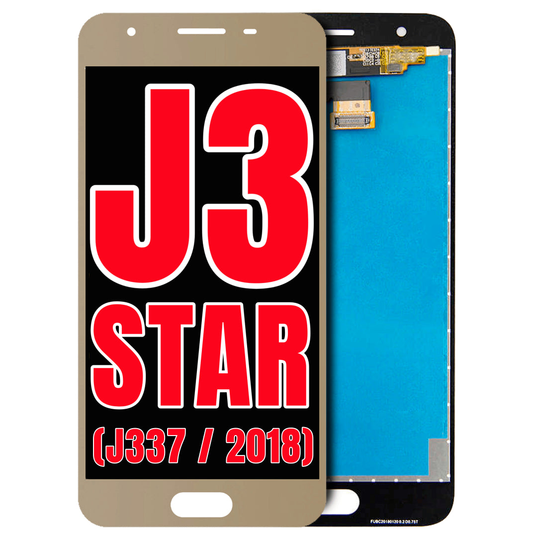 For Samsung Galaxy J3 (J337 / 2018) Screen Replacement Without Frame (Gold)