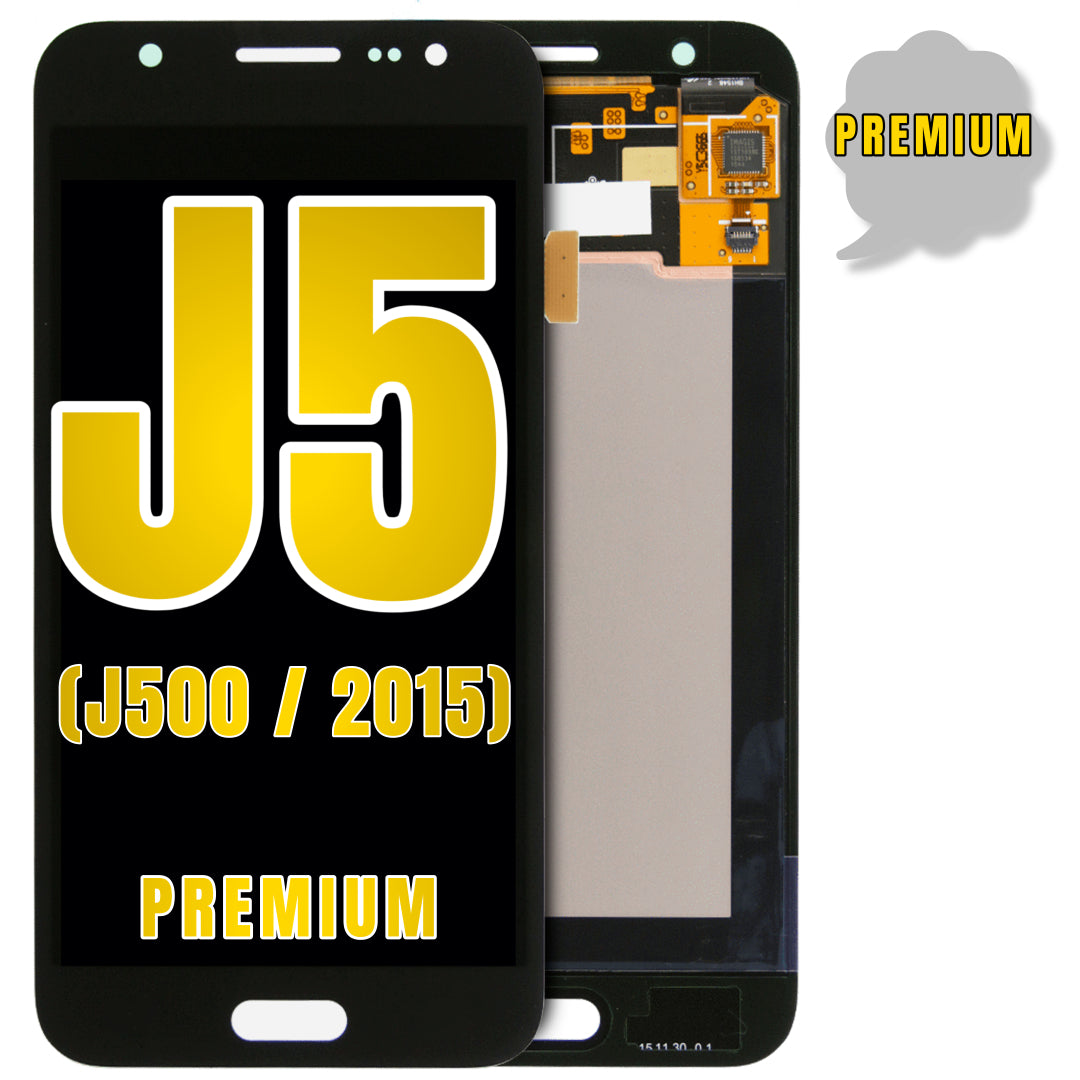 For Samsung Galaxy J5 (J500 / 2015) LCD Screen Replacement Without Frame (Premium) (Black)