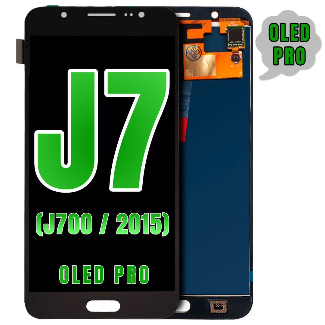 For Samsung Galaxy J7 (J700 / 2015) OLED Screen Replacement Without Frame (Oled Pro) (Black)