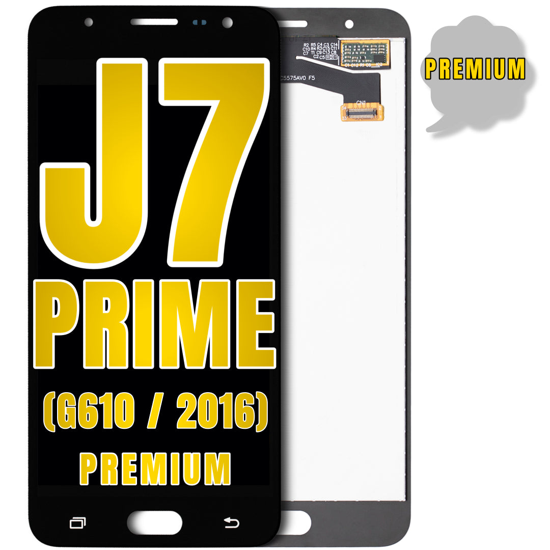 For Samsung Galaxy J7 Prime (G610 / 2016) LCD Screen Replacement Without Frame (Black)