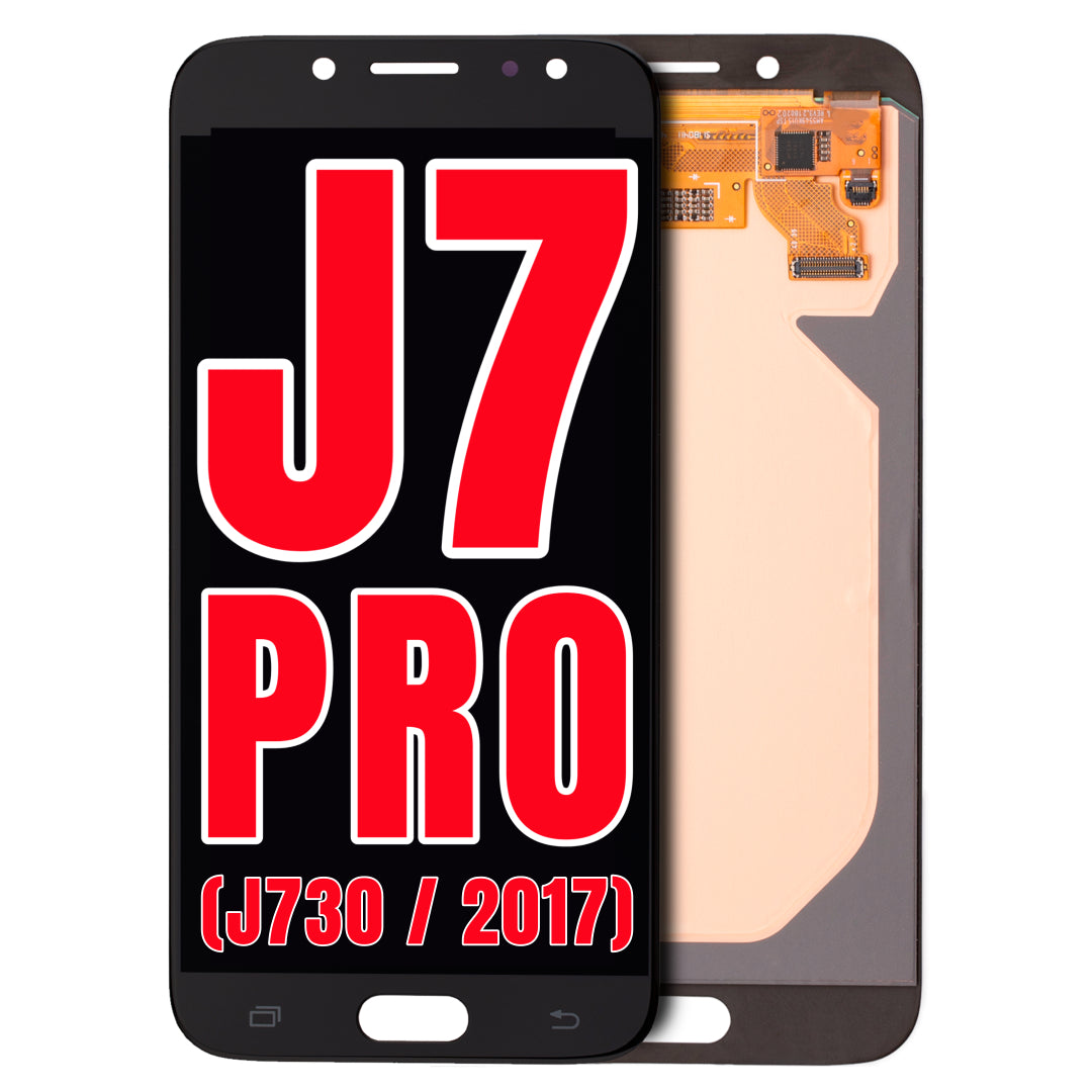 For Samsung Galaxy J7 Pro (J730 / 2017) OLED Screen Replacement Without Frame (Black)