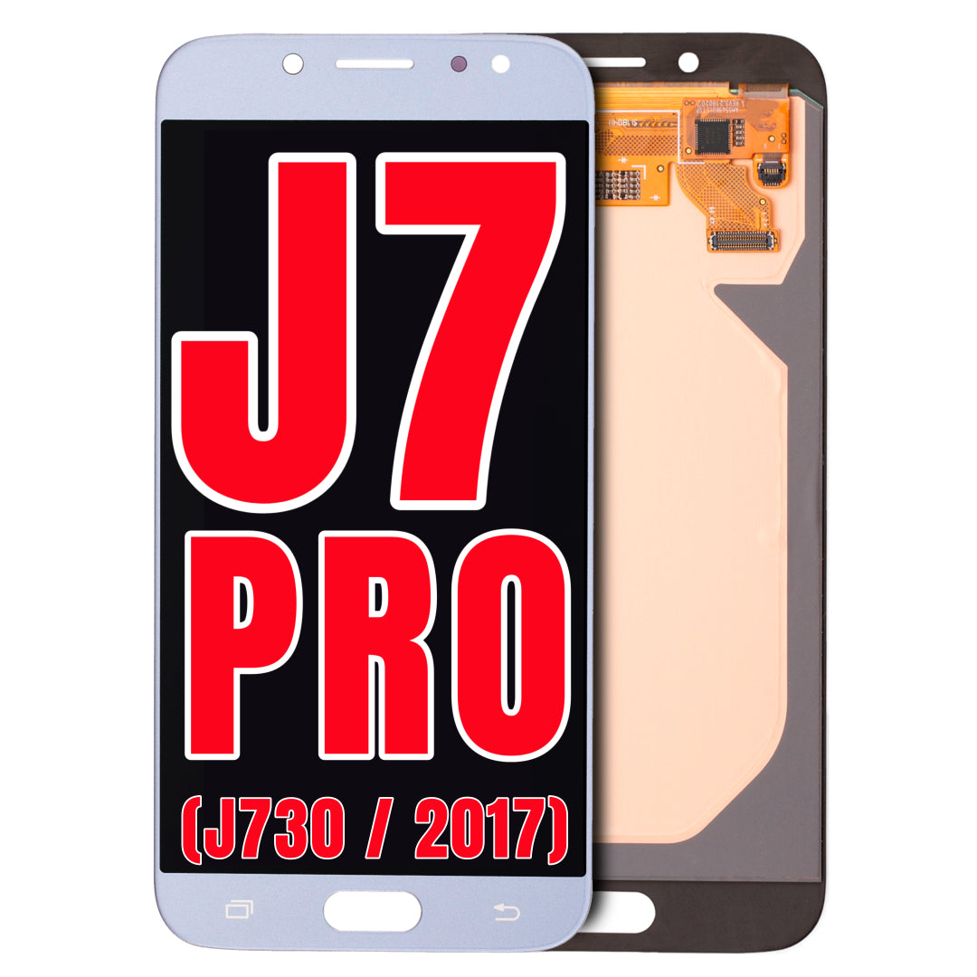 For Samsung Galaxy J7 Pro (J730 / 2017) OLED Screen Replacement Without Frame (Blue)