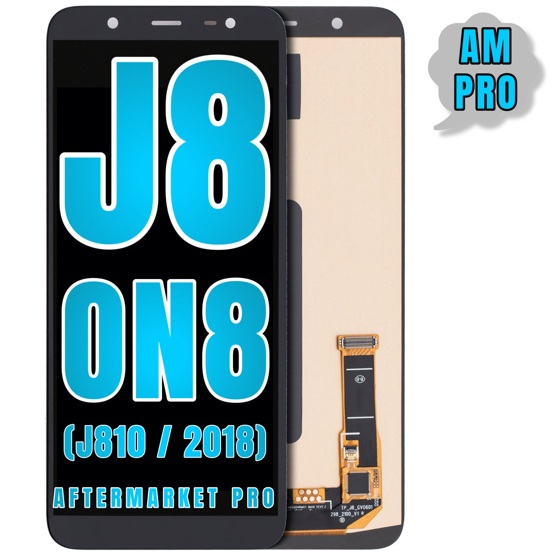 For Samsung Galaxy J8 / On8 (J810 / 2018) LCD Screen Replacement Without Frame (Aftermarket Pro) (Black)