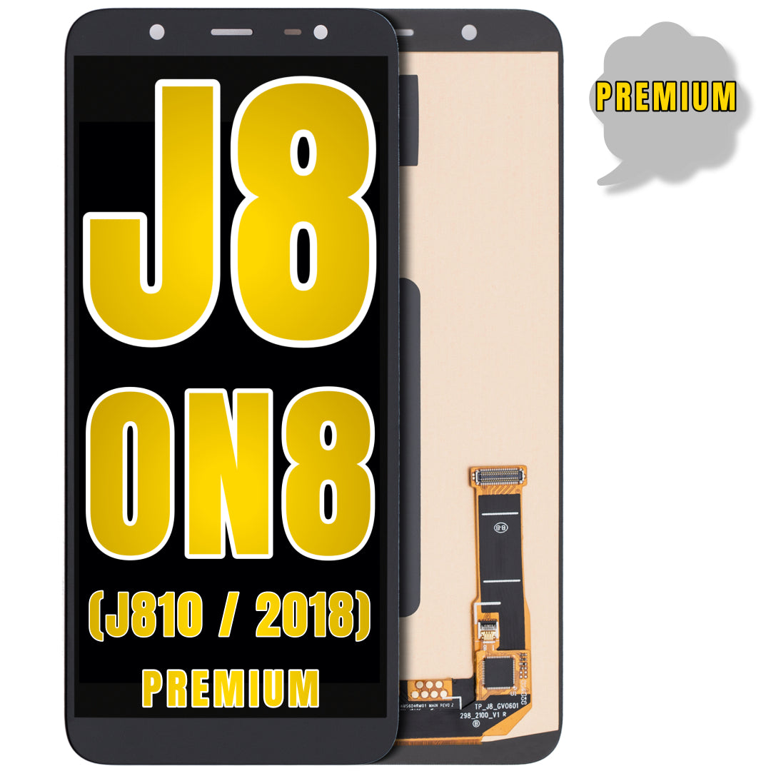 For Samsung Galaxy J8 / On8 (J810 / 2018) LCD Screen Replacement Without Frame (Premium) (Black)