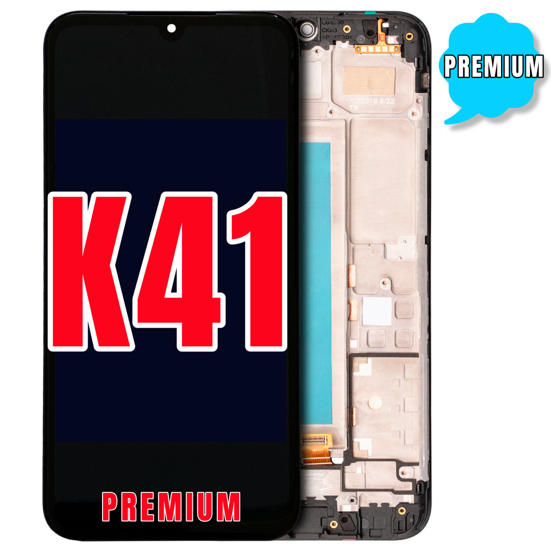 For K41 (2020) LCD Screen Replacement With Frame (Premium) (All Colors)