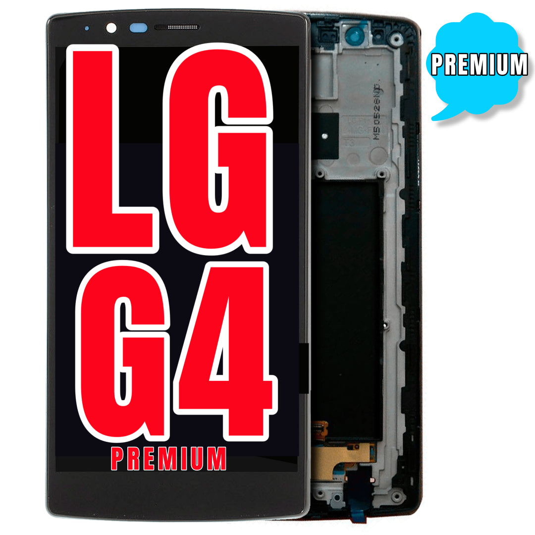 For LG G4 LCD Screen Replacement With Frame (Premium) (Black)