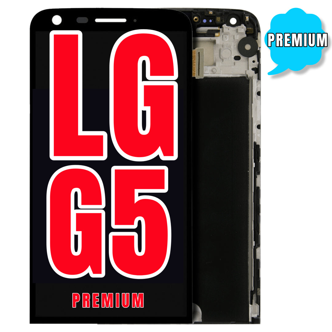 For LG G5 LCD Screen Replacement With Frame (Premium) (All Colors)