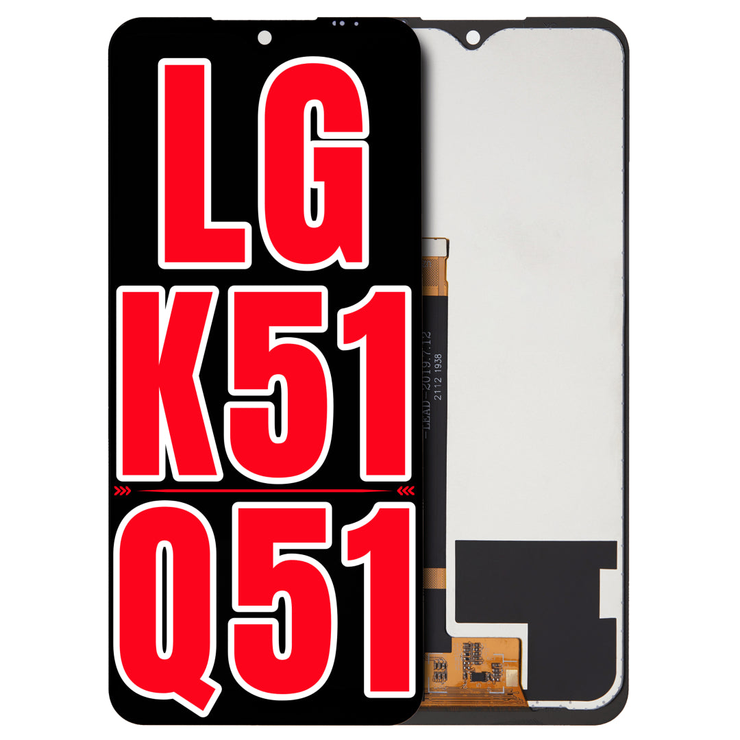 For LG K51 / LG Q51 LCD Screen Replacement Without Frame (All Color)