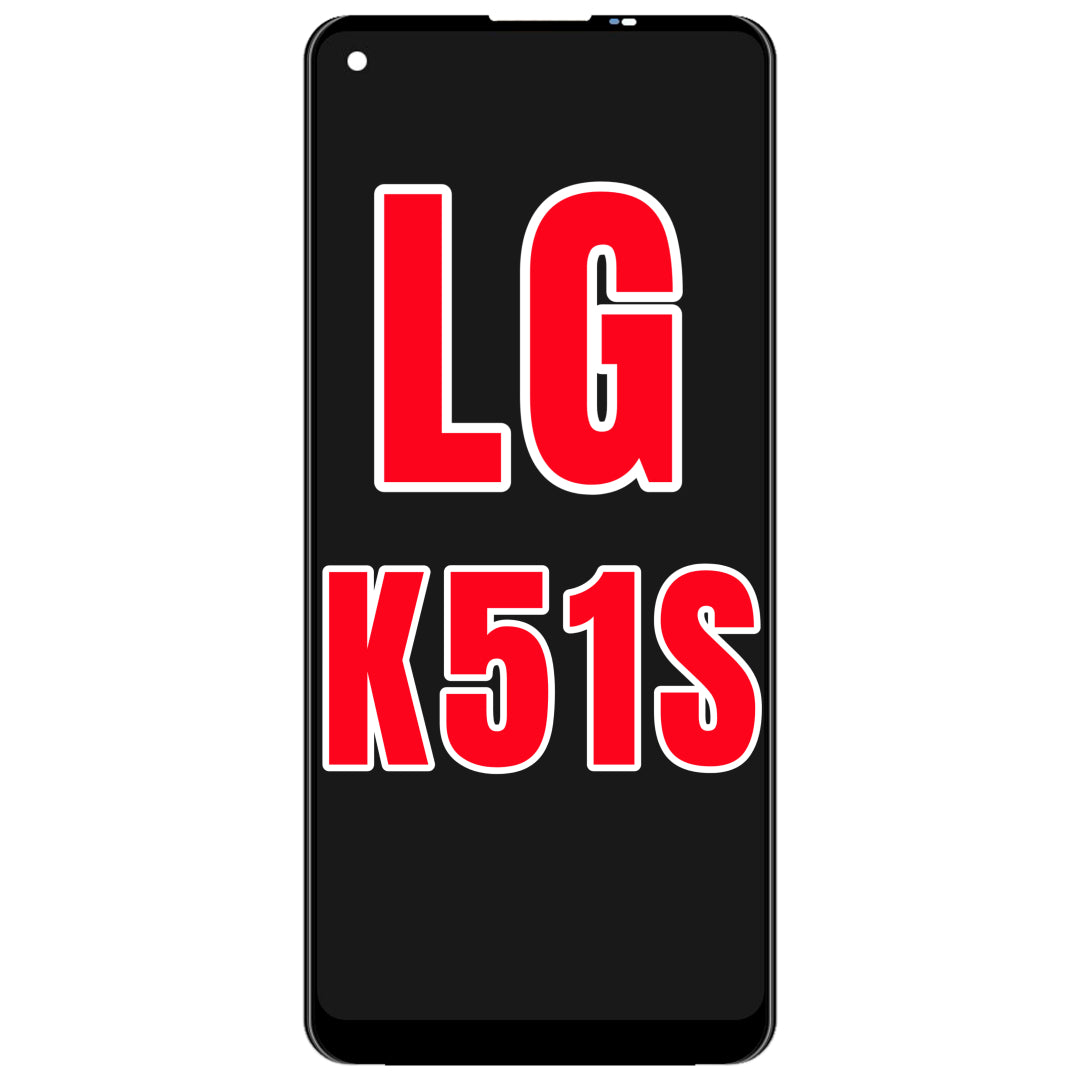 For LG K51S LCD Screen Replacement Without Frame (All Color)