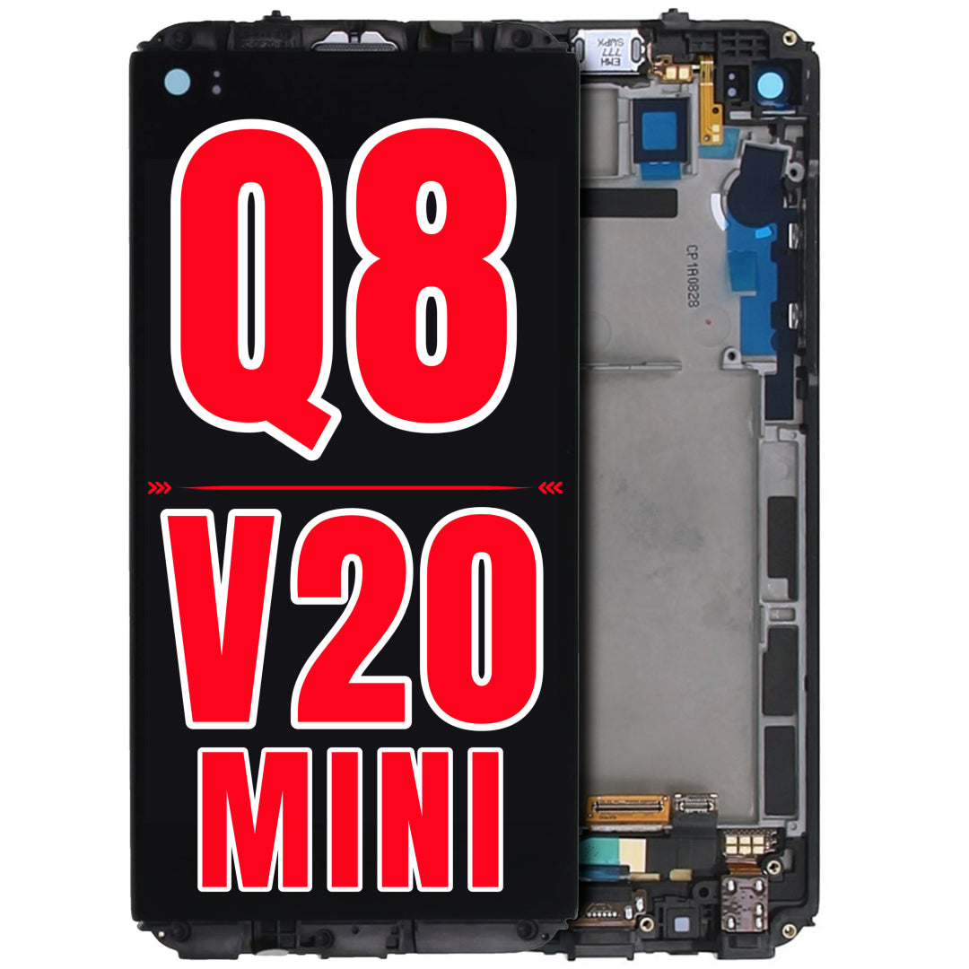 For LG Q8 (H970 / 2017) / V20 Mini LCD Screen Replacement With Frame (Premium) (All Colors)