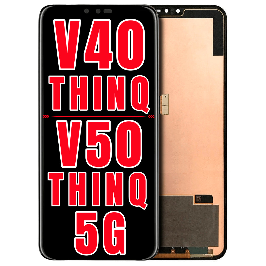 For LG V40 ThinQ / V50 ThinQ 5G LCD Screen Replacement Without Frame (All Colors)