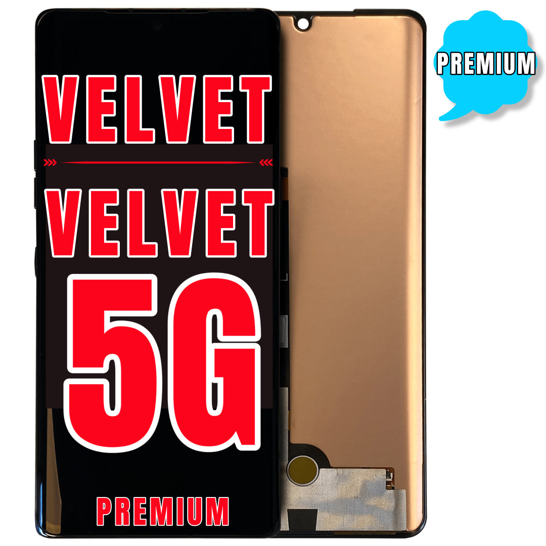 For LG Velvet / Velvet 5G / UW OLED Screen Replacement Without Frame (Premium) (All Colors)