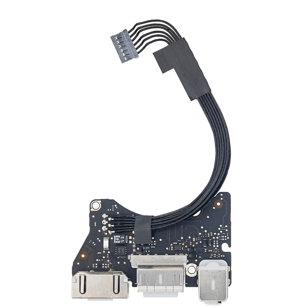 For MacBook Air 11" (A1465 / Mid 2013-Early 2014-Early 2015) USB Audio Board Power Jack Charging Port Flex Cable