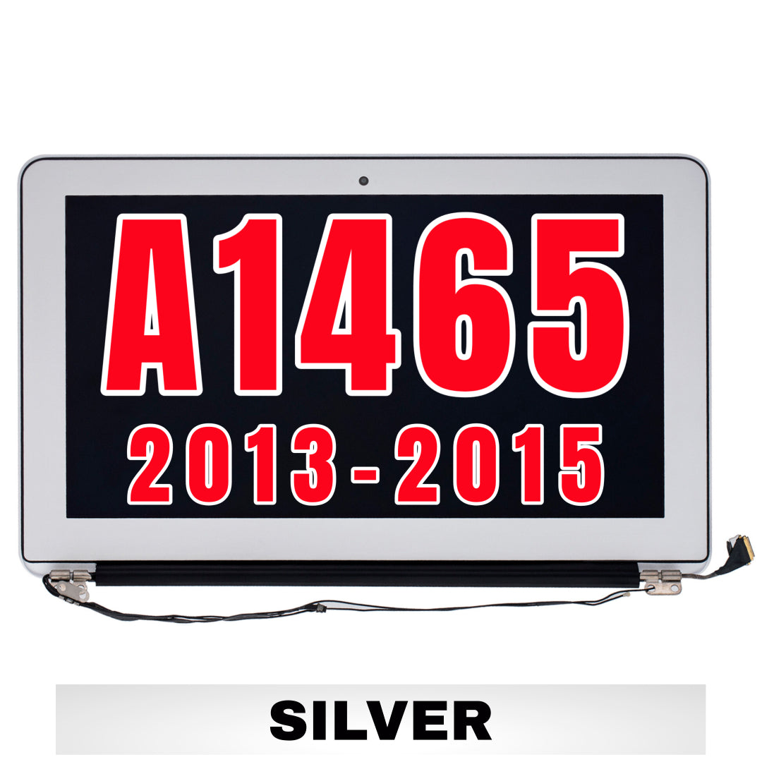 For MacBook Air 11" (A1465 / Mid 2013 - Early 2015) LCD Screen Replacement (Silver)