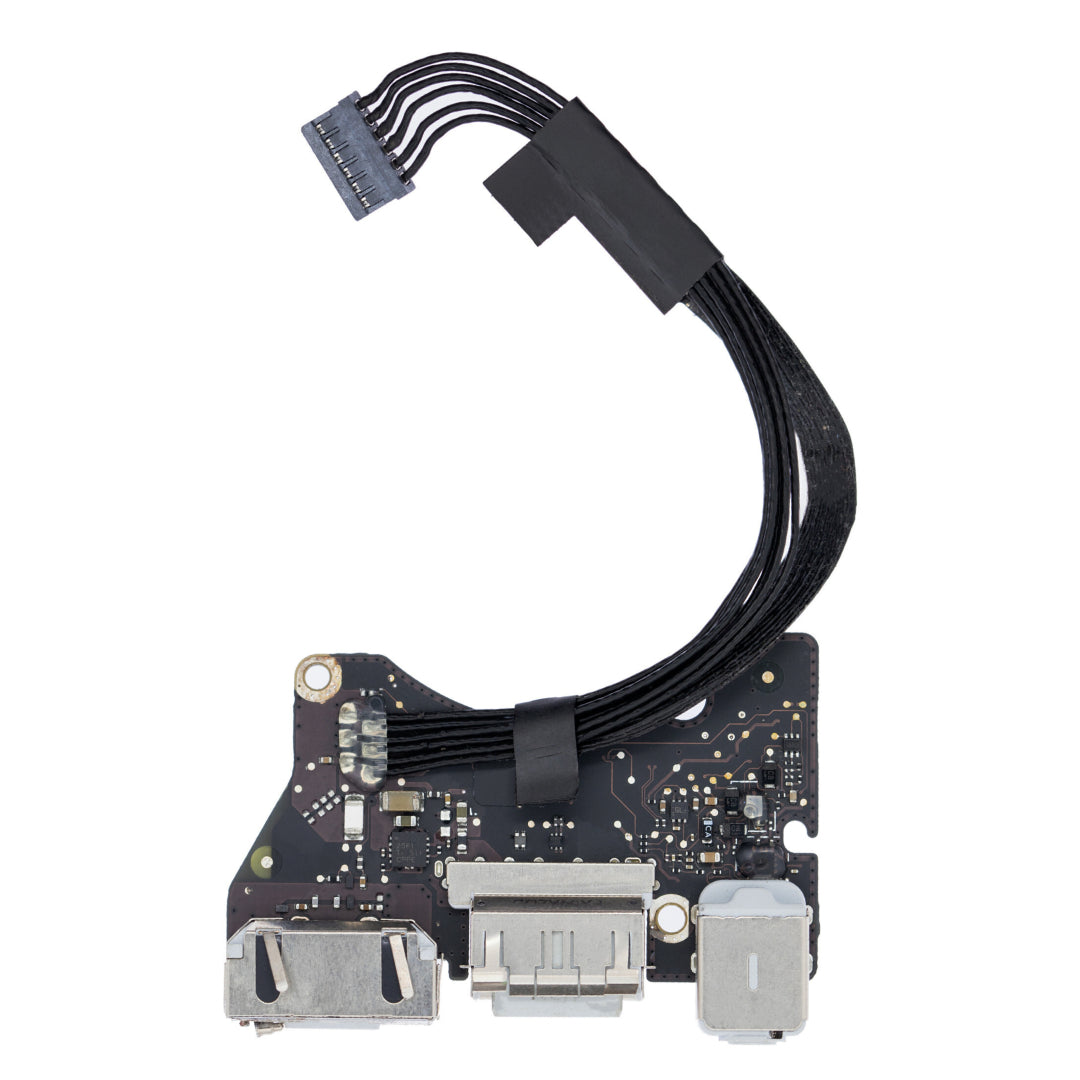 For MacBook Air 11" (A1465 / Mid 2012) USB Audio Board Power Jack Charging Port Flex Cable