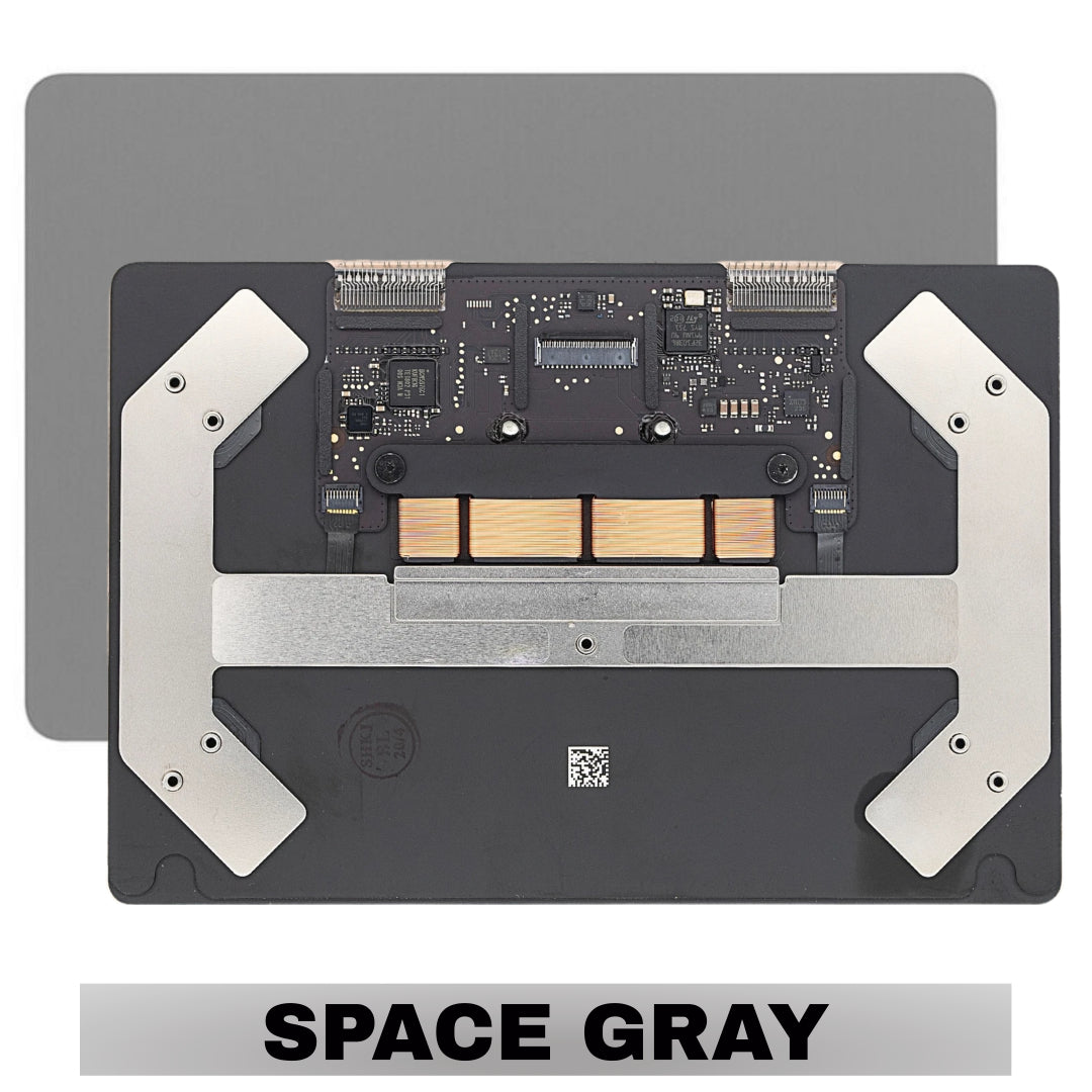 For MacBook Air 13" (A1932 / Late 2018-Early 2019-Mid 2019) Trackpad Without Cable Replacement (Space Gray)