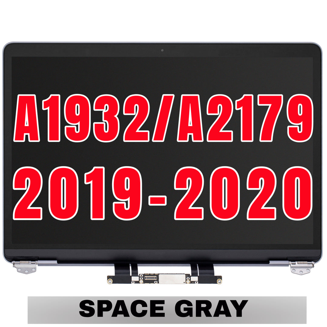 For MacBook Air 13" (A1932 / A2179 / 2019-2020) LCD Screen With Top Cover / Light Sensor Replacement (Space Gray)